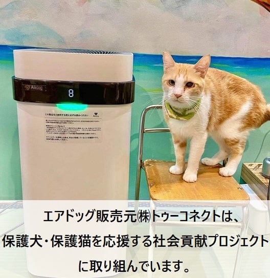 Airdog X3D｜ホワイト（トッププレート付き）【保護犬猫施設応援プロジェクト_ネコリパブリック】サブ画像
