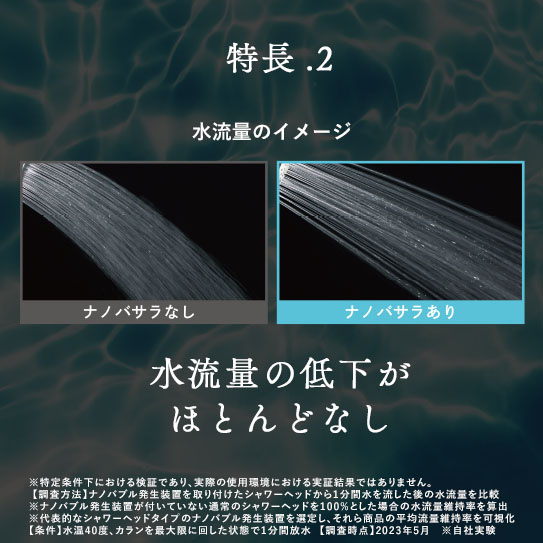 【期間限定】ナノバサラ特別キャンペーン｜オリジナルシャワーヘッド付きサブ画像