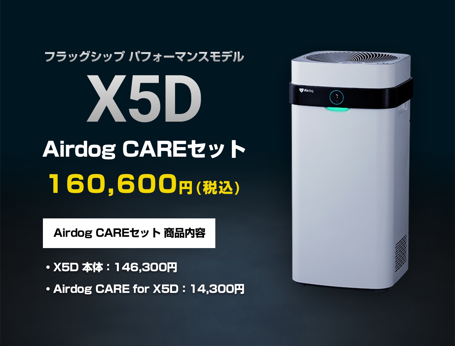 【楽天市場】Airdog X5D ホワイト フィルター交換不要 CO2センサー搭載 高性能空気清浄機 エアドッグ エアドック エアードッグ  エアードック ウイルス 花粉 対策 空気清浄機 空気清浄器 ウイルス対策 【キャンセル返品交換不可】配達日時指定不可 北海道 